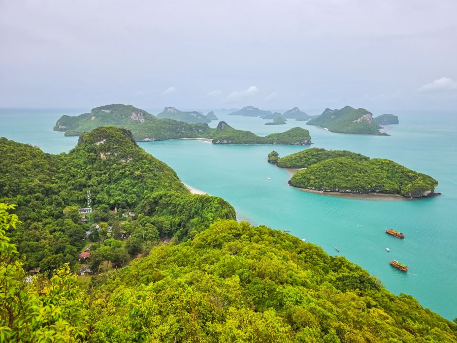 point de vue iconique mu ko ang thong ko samui thailande