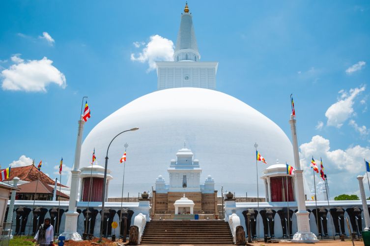 stupa - anuradhapura - sri lanka