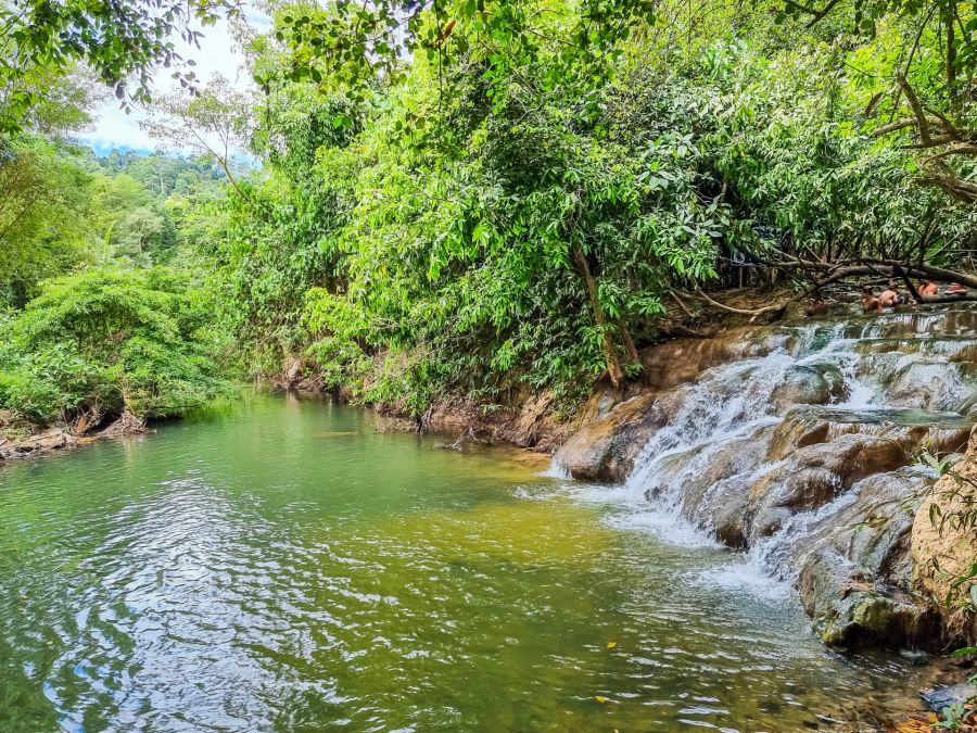 krabi hot stream thailande
